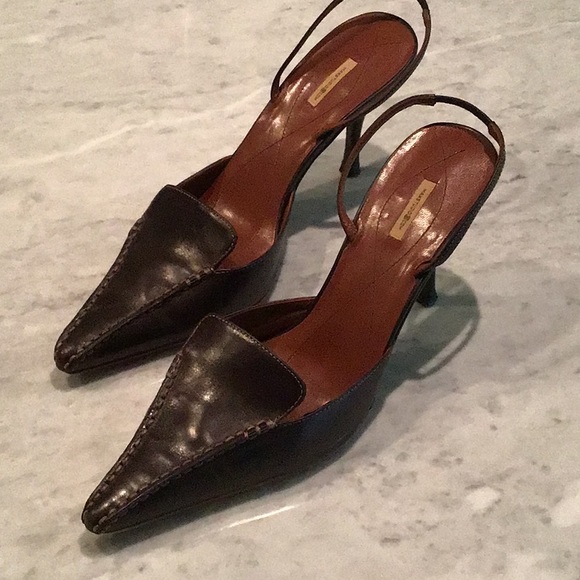 Max Studio Slingback Heels - Picture 5 of 6